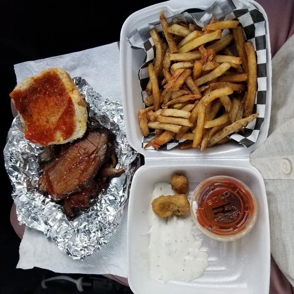 French Fries and Fried Mushrooms