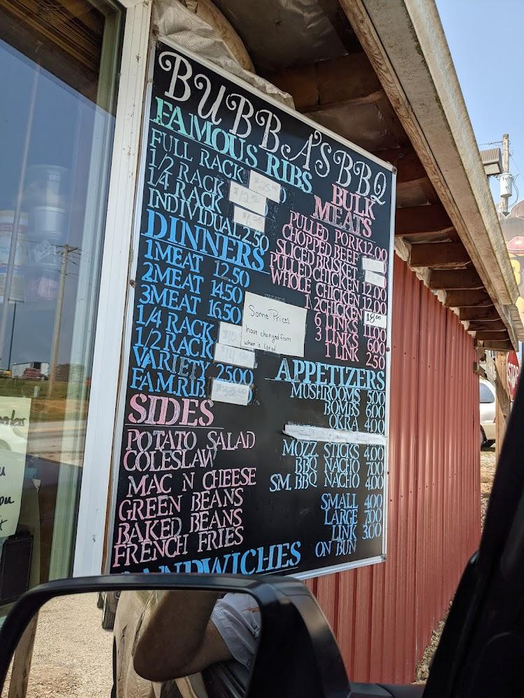 Bubbas Bbq Menu image 2